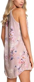 img 3 attached to Asvivid Women's Casual Halter Floral Mini Dress for Summer Shift, Perfect for Beach Sundresses