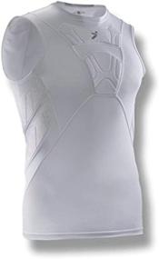img 4 attached to Storelli BSFPTOPNSWHYL BodyShield Sleeveless Undershirt