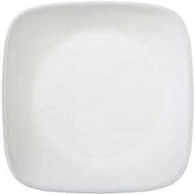 img 4 attached to 🍽️ Enhanced Dining: Corelle Square Pure White Plate - Timeless Elegance and Durability Combined