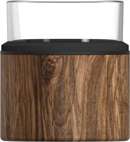 img 3 attached to Asobu Insulated Whiskey Glass with Natural Wood Sleeve: Keep Your Spirits Chilled in Style