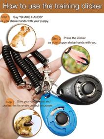 img 2 attached to 🐾 2 Pcs Pet Training Clicker with Wrist Strap - Ideal for Dogs, Cats, Horses, Birds, and Puppies