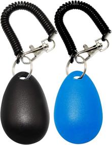 img 3 attached to 🐾 2 Pcs Pet Training Clicker with Wrist Strap - Ideal for Dogs, Cats, Horses, Birds, and Puppies