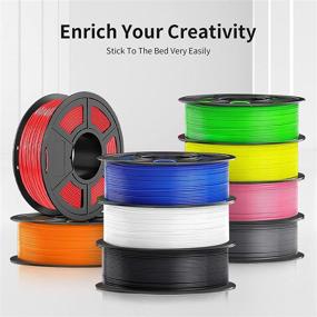 img 1 attached to SUNLU Filament 1 75Mm Printer Black