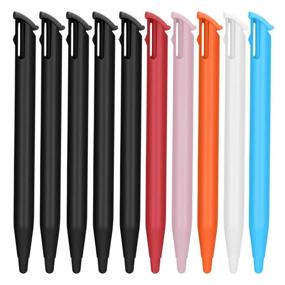 img 4 attached to 🖊️ 10 Pack of FENGWANGLI Stylus Pens for Nintendo New 2DS XL/New 2DS LL - Plastic Touch Screen Pen Set with 2DS Stylus Slot Replacement