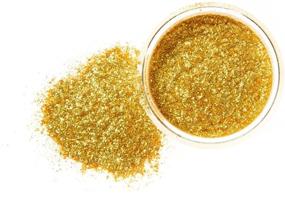 img 1 attached to 🌟 Slice of the Moon Sparkle Gold: Versatile Synthetic Mica Powder for Cosmetics, Resin Art, Nail Polish, Soap Making, Bath Bombs, and More!