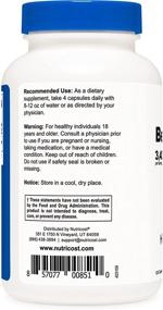 img 2 attached to Nutricost 3400mg Beta-Alanine Capsules (120 Caps, 30 Servings) - Powerful Beta Alanine, Gluten-Free & Non-GMO, 850mg Per Capsule