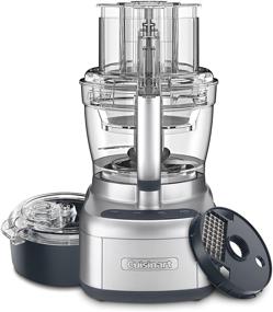 img 2 attached to 🍽️ Cuisinart FP-13DSV Elemental 13 Cup Food Processor and Dicing Kit in Silver: Efficient Kitchen Appliance for Precise Chopping and Dicing