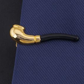img 3 attached to Dubulle Necktie Cufflinks Germany Buttons Men's Accessories for Cuff Links, Shirt Studs & Tie Clips
