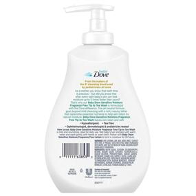 img 1 attached to 👶 Dove Baby Sensitive Tip To Toe Wash 13 Ounce Pump (384ml) (2 Pack)