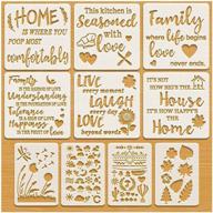 🎨 inspirational word stencils for painting on wood/canvas, large wall stencils for home decor & diy projects by ahys logo