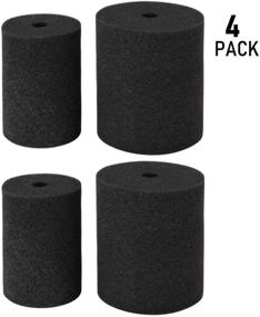 img 1 attached to 🔴 4-Pack of REENFAYA Cup Turner Foam Inserts - Flexible Foam for Tumbler Crafting with 10 Oz to 40 Oz Skinny and Common Tumblers - Compatible with 1/2 and 3/4 Inch PVC Pipe for Epoxy Work