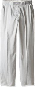 img 2 attached to 👖 Boys' Clothing: Calvin Klein Light Front Dress Pants
