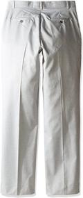 img 1 attached to 👖 Boys' Clothing: Calvin Klein Light Front Dress Pants