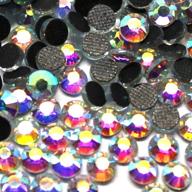 💎 zbella crystal hotfix rhinestones - 10 gross (1440 stones/pkg) ss20 ab crystal hot fix rhinestones logo