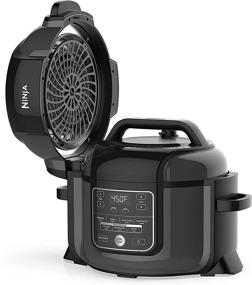 img 3 attached to NINJA OP301 Foodi 9-in-1 Pressure, Slow Cooker, Air Fryer - 6.5 Quart Capacity, High Gloss Finish (Renewed)