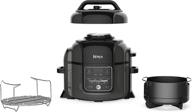 ninja op301 foodi 9-in-1 pressure, slow cooker, air fryer - 6.5 quart capacity, high gloss finish (renewed) логотип