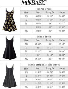 img 1 attached to MSBASIC Sundress Adjustable Strappy Yellow Women's Clothing and Dresses