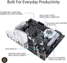 img 2 attached to ASUS Prime X570-Pro AM4 Zen 3 Ryzen 5000 & 3rd Gen 🖥️ Ryzen ATX Motherboard: PCIe Gen4, Dual M.2 HDMI, SATA 6GB/s, USB 3.2 Gen 2-Optimized