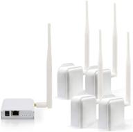 anjielo smart wireless bridge point-to-point long range wireless access with 20dbi high-gain antenna logo