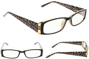 img 2 attached to 4 Pack Marble Pattern Reading Glasses