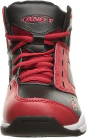 img 3 attached to Ultimate performance with Typhoon AU Basketball Black Little Girls' Athletic Shoes