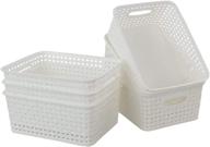 easymanie plastic storage basket 6 pack logo