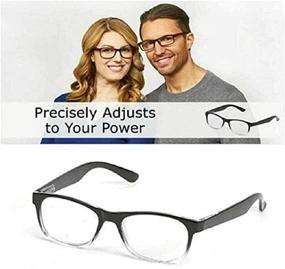 img 2 attached to 👓 TIFALEX Advanced Multi-Focus Reading Glasses with Blue Light Protection, Wireless Multi-Focus Reader with Auto Optical Adjustment, Unisex Design for Enhanced SEO