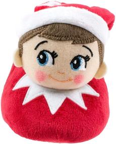 img 3 attached to 🧦 Adorable Elf on the Shelf Boys Girls Sock Top Slippers: Comfy Toddler/Little Kid Footwear