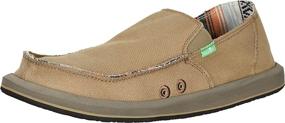 img 1 attached to 👞 Sanuk Men's Vagabond Loafer Khaki: Stylish Comfort for Modern Men