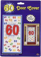 🚪 beistle 60-inch multicolor door cover - 30-inch x 5-feet logo