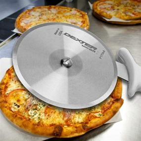 img 1 attached to Sani-Safe 5-inch Pizza 🍕 Cutter with Polypropylene Handle - P177A-5-PCP