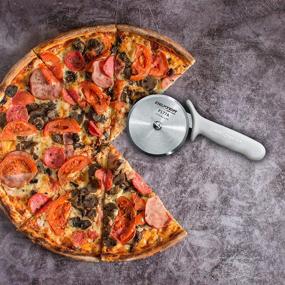 img 3 attached to Sani-Safe 5-inch Pizza 🍕 Cutter with Polypropylene Handle - P177A-5-PCP