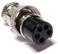 5 pin cb microphone plug logo