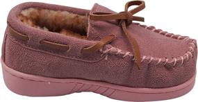 img 3 attached to 👞 NORTY Chestnut Toddler Moccasin 40103 9MUS Boys' Shoe Slippers