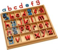 🔡 enhance learning with the montessori small wooden movable alphabet logo