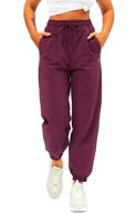 high waisted women's cotton sweatpants with pockets - athletic fit joggers for women, ideal for lounge and jogging logo