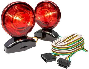 img 4 attached to 💡 Highly Durable 20-Foot Magnetic LED Trailer Tail Towing Light Kit - DOT FMVSS-108 & SAE STIP Compliant - IP67 Submersible Waterproof - 55lb Magnet - Ideal for Turn, Brake, Parking Lights on Truck, RV, Boat, Car, Bike Trailer