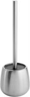 idesign forma brizo bathroom toilet bowl brush and holder - brushed stainless steel for optimal storage logo