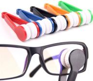 multi functional portable eyeglass microfiber spectacles logo