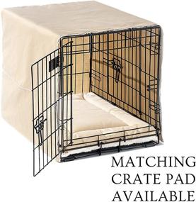 img 1 attached to Pet Dreams Decorative Crate Cover - Fits 24, 30, 36, 🐶 42, 48 inch iCrate - Machine Washable & Dryable - Dog Kennel Cover