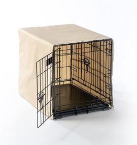 img 3 attached to Pet Dreams Decorative Crate Cover - Fits 24, 30, 36, 🐶 42, 48 inch iCrate - Machine Washable & Dryable - Dog Kennel Cover