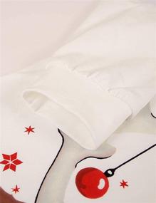 img 2 attached to Christmas Pajamas Holidays Matching Sleepwear Women's Clothing