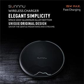 img 3 attached to SUNNNU Wireless Qi Certified Charging Compatible