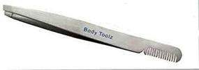 img 1 attached to 🔍 High-Precision Tweezer with Detangling Comb: Body Toolz Delivers Optimal Grooming Results