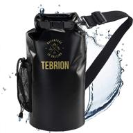 🎒 tebrion 10l / 10l + 20l premium waterproof dry bag - thick, lightweight &amp; 100% waterproof - roll top sack to keep gear dry and safe - ideal for kayaking, rafting, boating, surfing - available in various colors &amp; high-value sets! логотип