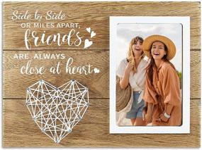 img 4 attached to Cocomong Best Friend Picture Frame: The Perfect Gift for Women and Long Distance Friendships