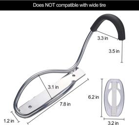 img 2 attached to Garage Bicycle Hanger Vertical Storage