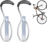 garage bicycle hanger vertical storage logo