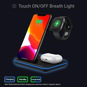 img 3 attached to Беспроводная зарядная станция ThunderB Airpods