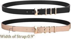 img 1 attached to Belts Women Fashion Waist Skinny